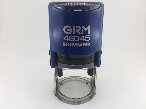 Печать автоматическая GRM 46045 Hummer, усиленная пластиковая со штемпельной подушкой. Изготовление печатей и штампов в Самаре.